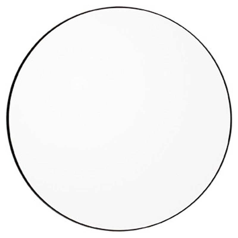 AYTM Circum Spegel Klar, Svart Ø110 cm