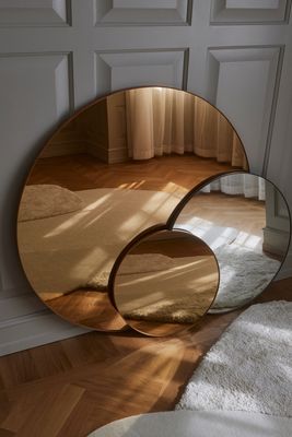 AYTM Circum Spegel Bärnsten Ø50 cm