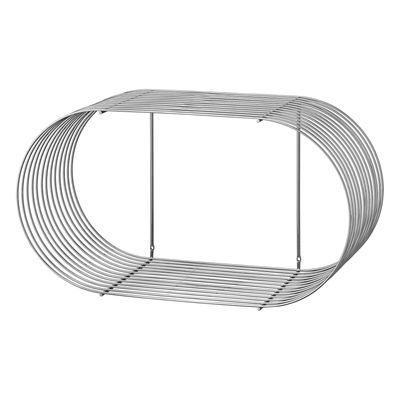 AYTM Curva Hylla Silver 61.4x33 cm