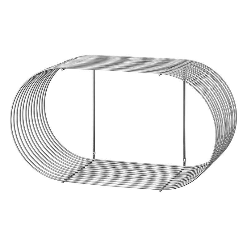 AYTM Curva Hylla Silver 61.4x33 cm