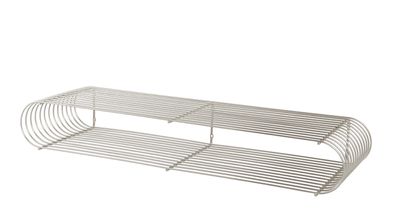 AYTM Curva Hylla Silver 80.4x12 cm