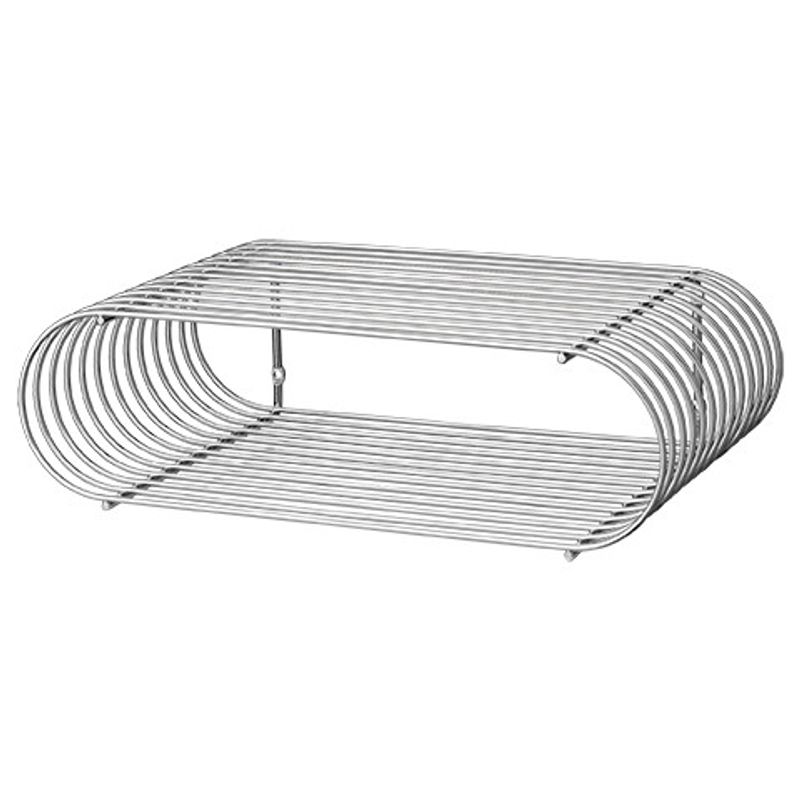 AYTM Curva Hylla Silver 40.4x12 cm