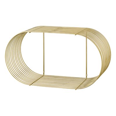 AYTM Curva Hylla Guld 61.4x33 cm