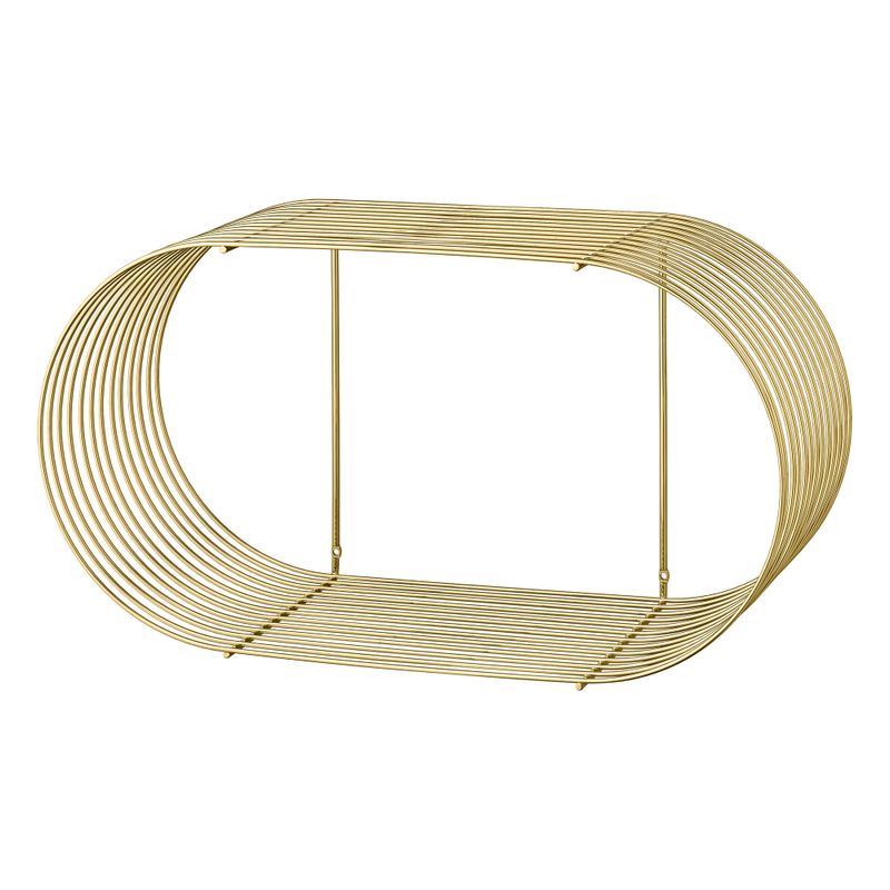 AYTM Curva Hylla Guld 61.4x33 cm