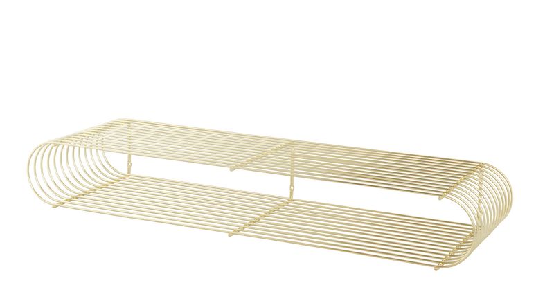 AYTM Curva Hylla Guld 80.4x12 cm
