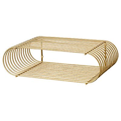 AYTM Curva Hylla Guld 40.4x12 cm