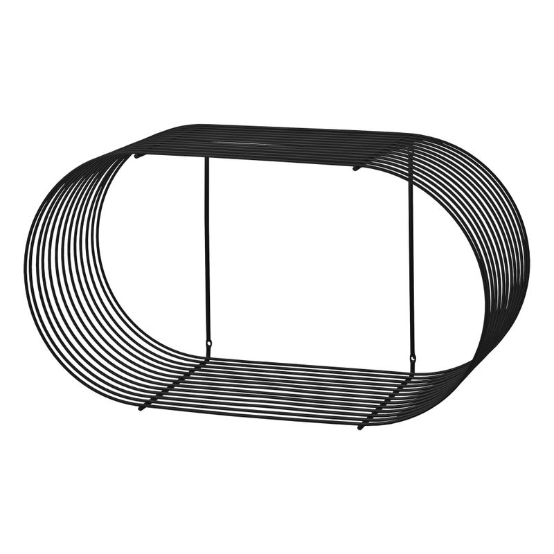 AYTM Curva Hylla Svart 61.4x33 cm