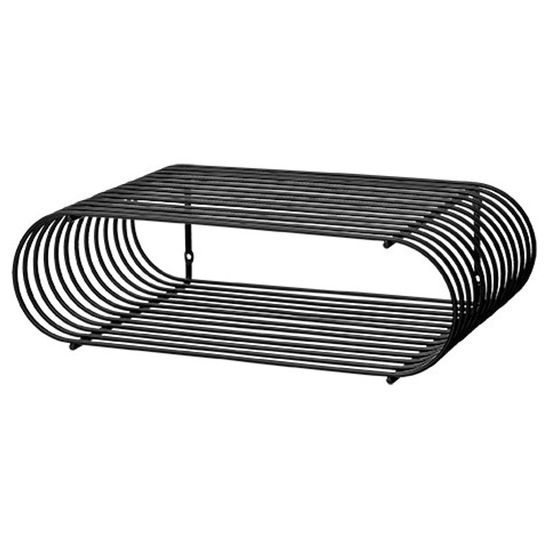 AYTM Curva Hylla Svart 40.4x12 cm