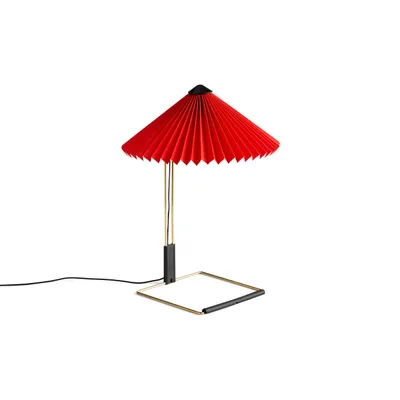 HAY Matin bordslampa, Bright red