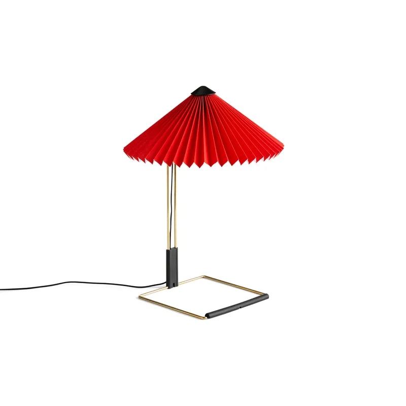HAY Matin bordslampa, Bright red