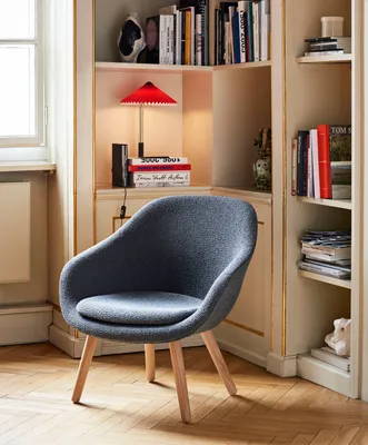HAY Matin bordslampa, Bright red