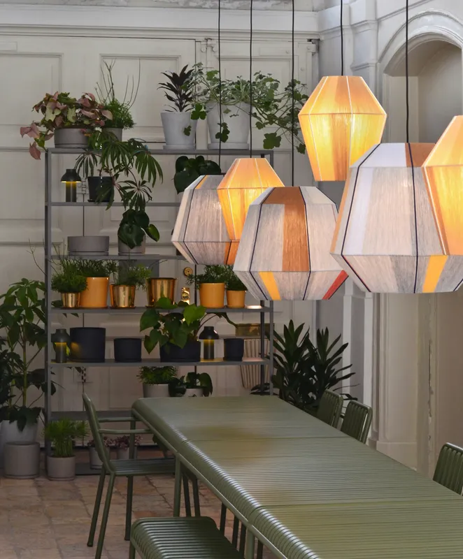 HAY Bonbon Shade lampskärm Earth tones, Ø50 cm