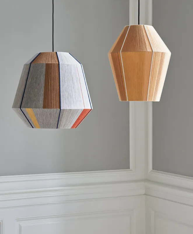 HAY Bonbon Shade lampskärm Earth tones, Ø50 cm