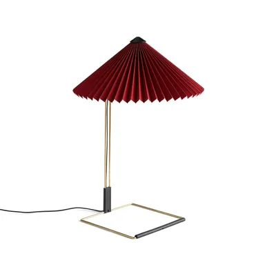 HAY Matin bordslampa, Oxide red