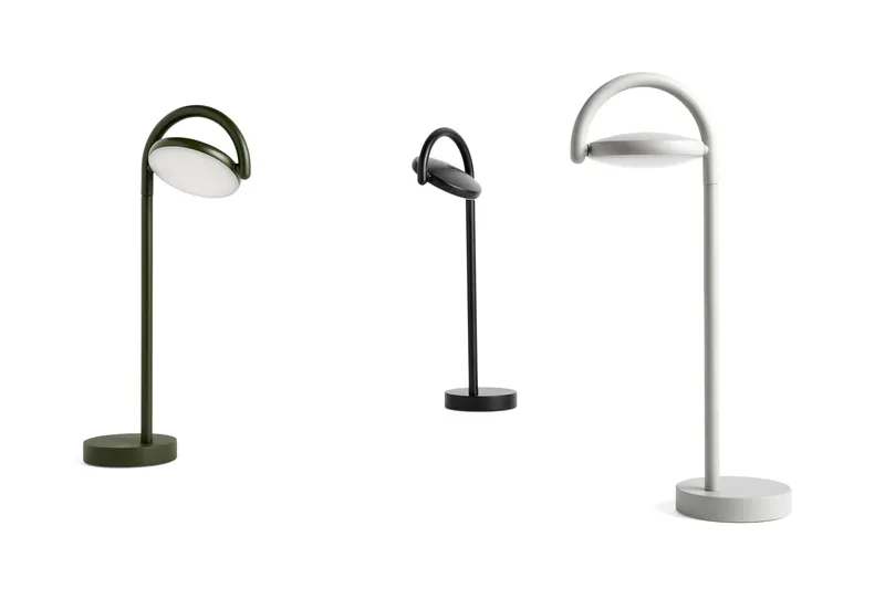 HAY Marselis bordslampa, Soft black