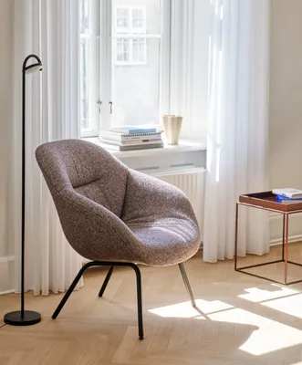HAY Marselis golvlampa, Soft black