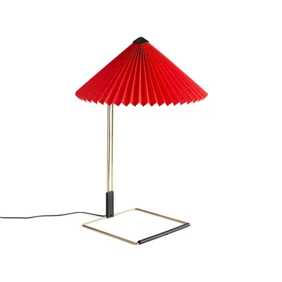 HAY Matin bordslampa, Bright red