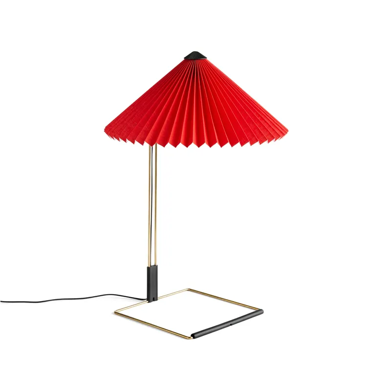 HAY Matin bordslampa, Bright red