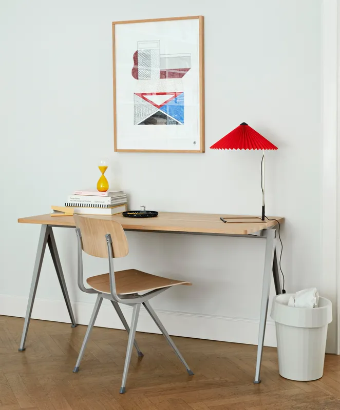 HAY Matin bordslampa, Bright red