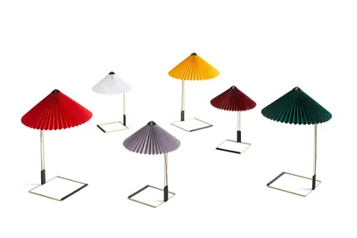 HAY Matin bordslampa, Bright red