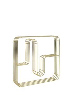 AYTM Curva Hylla Guld 45.5x45.5 cm