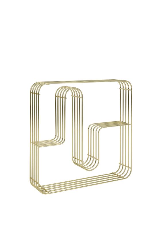 AYTM Curva Hylla Guld 45.5x45.5 cm