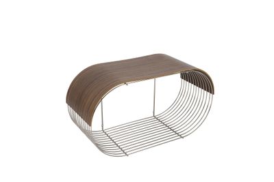 AYTM Curva Bricka Walnut 62.2x16 cm