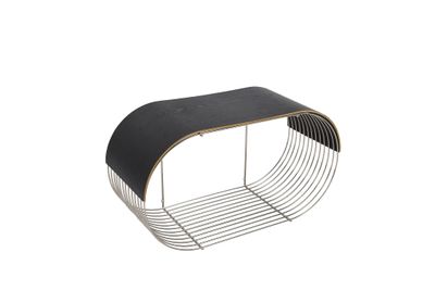 AYTM Curva Hylla Silver 61.4x33 cm