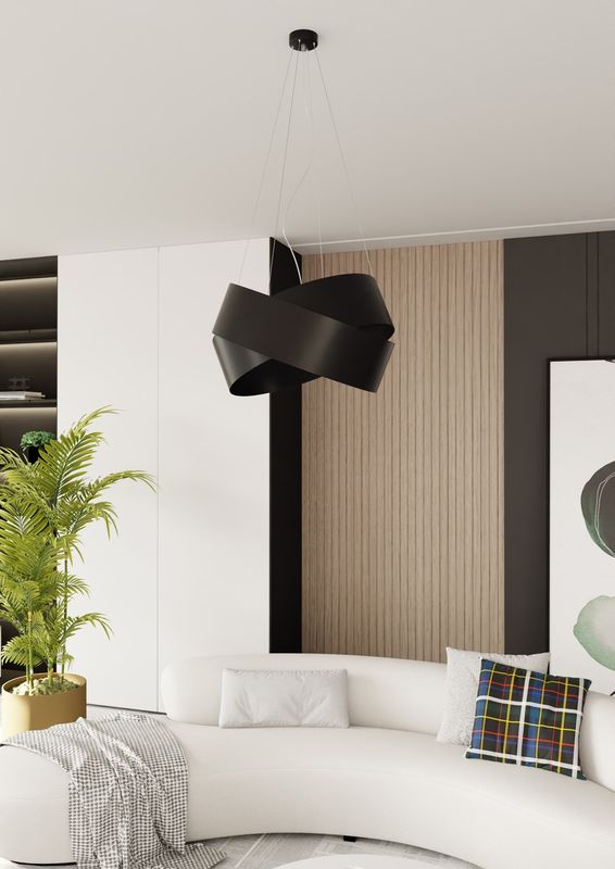 Emibig Lighting Taklampa VIENO SVART