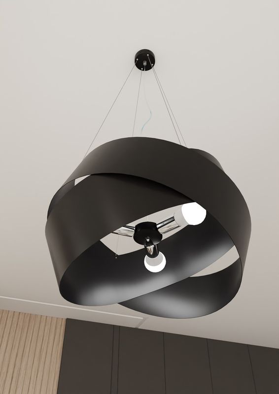 Emibig Lighting Taklampa VIENO SVART