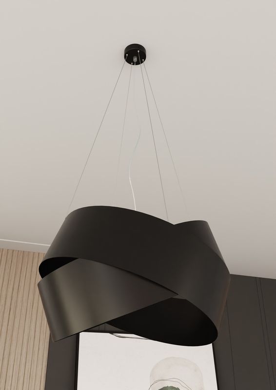 Emibig Lighting Taklampa VIENO SVART