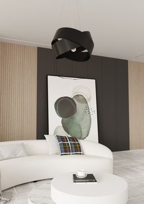Emibig Lighting Taklampa VIENO SVART