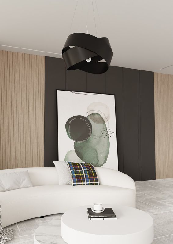 Emibig Lighting Taklampa VIENO SVART