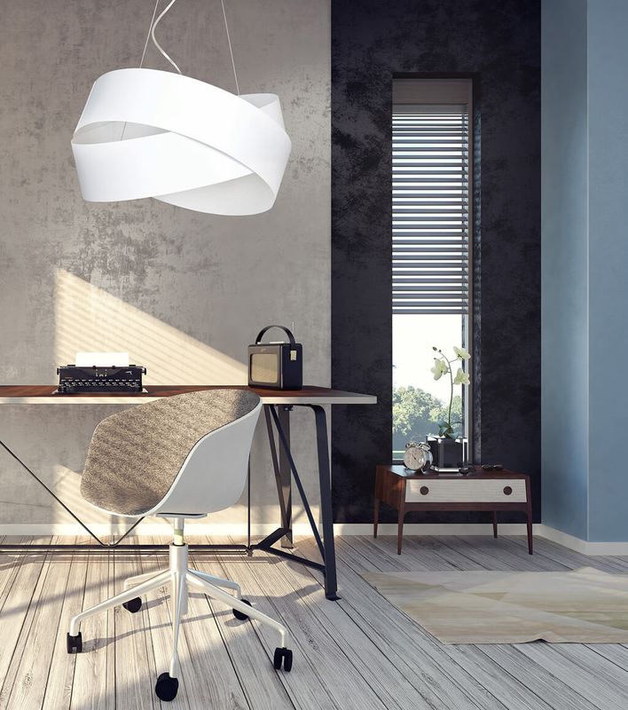 Emibig Lighting Taklampa VIENO VIT