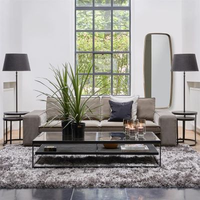Riviera Maison Place des Voges spegel 180x70 cm brun
