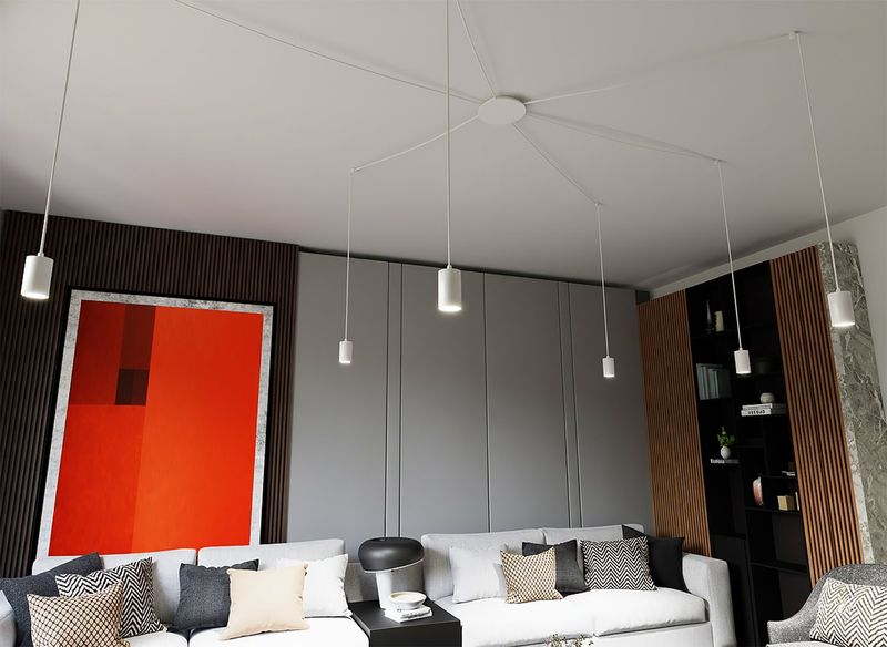 Emibig Lighting TRAKER 6 WH/VIT
