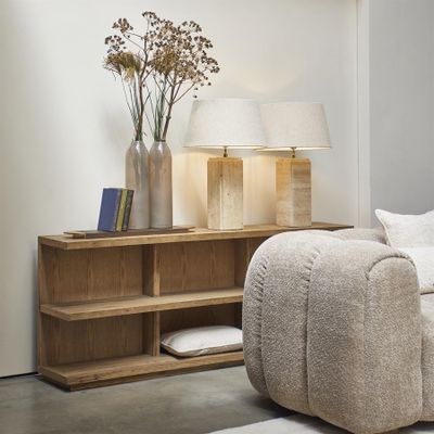 Riviera Maison Vermont avlastningsbord 180x35 cm brun