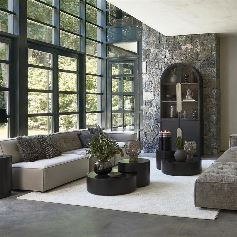 Riviera Maison Delfina matta 290x200 cm gräddvit