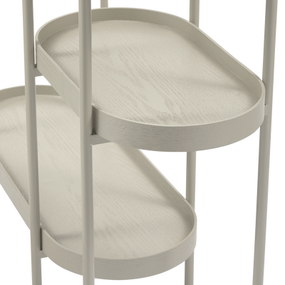 WOOOD Noan Sidobord i Trä och Metall - Antik Beige