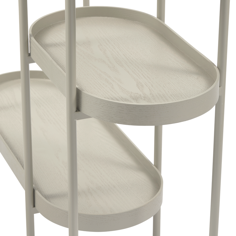 WOOOD Noan Sidobord i Trä och Metall - Antik Beige