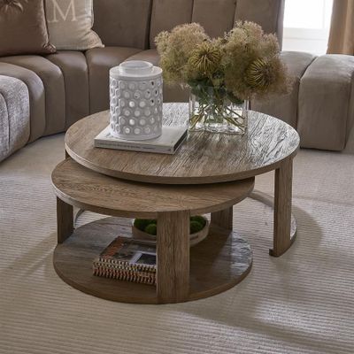 Riviera Maison Astoria soffbord brun