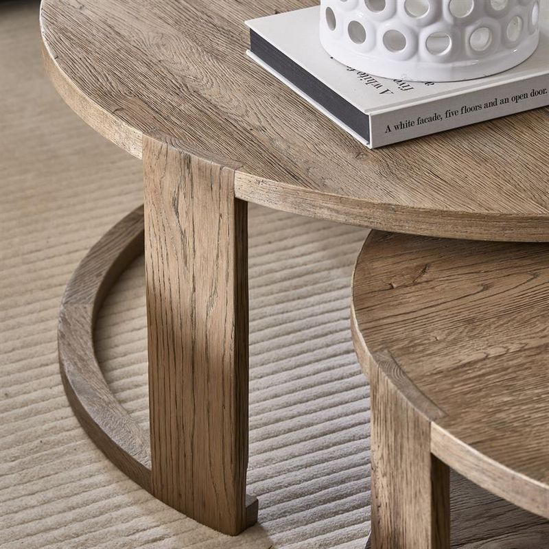 Riviera Maison Astoria soffbord brun