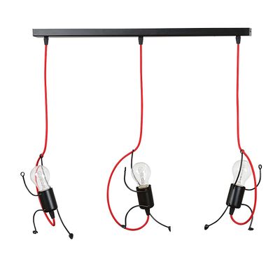 Emibig Lighting Taklampa BOBI 3 SVART
