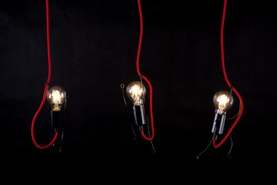 Emibig Lighting Taklampa BOBI 3 SVART