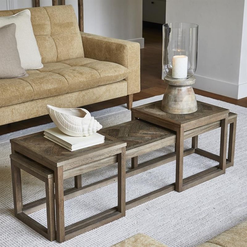 Riviera Maison Harbour Island soffbord brun