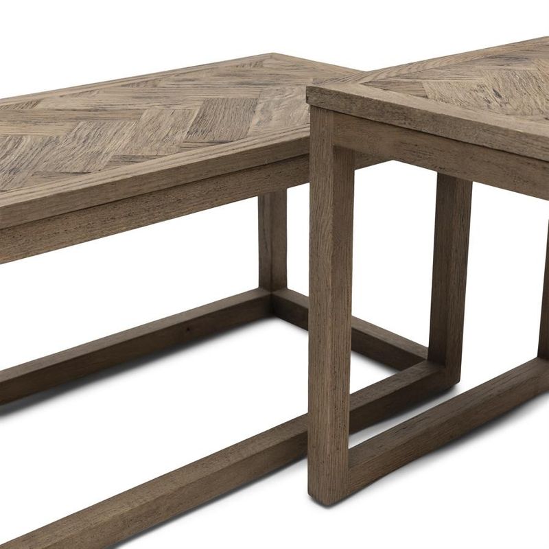 Riviera Maison Harbour Island soffbord brun