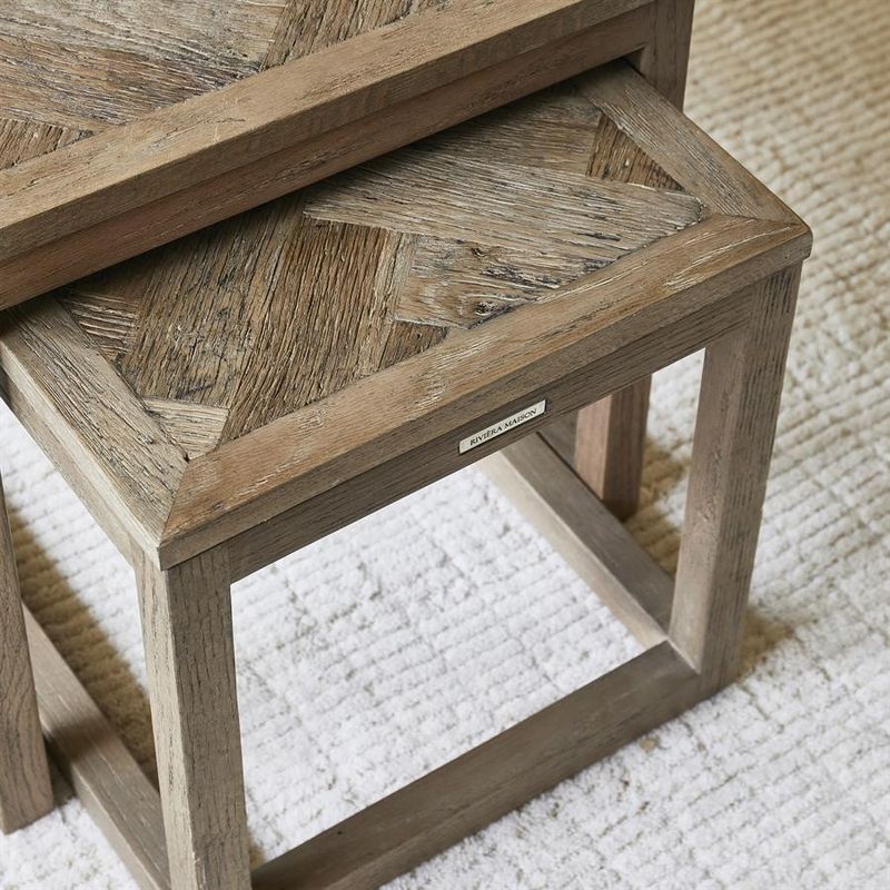 Riviera Maison Harbour Island soffbord brun