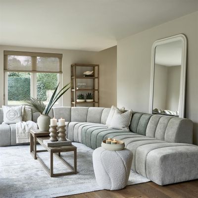 Riviera Maison Harbour Island soffbord brun