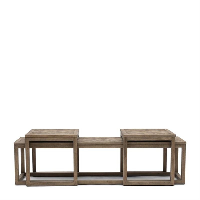 Riviera Maison Harbour Island soffbord brun