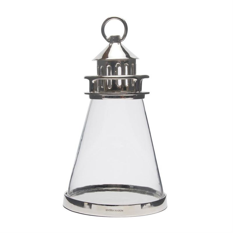 Riviera Maison Lighthouse ljuslykta silver